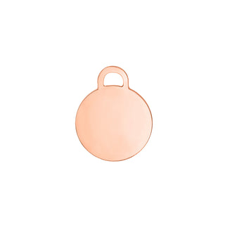 Rose Gold Arch pet ID tag