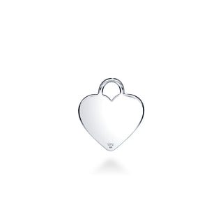 Heart pet ID tag